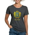 thumbnail image 1 of CafePress - Coat Of Arms Of Ukraine Women's Deluxe T Shirt - Womens Tri-blend T-Shirt, 1 of 4