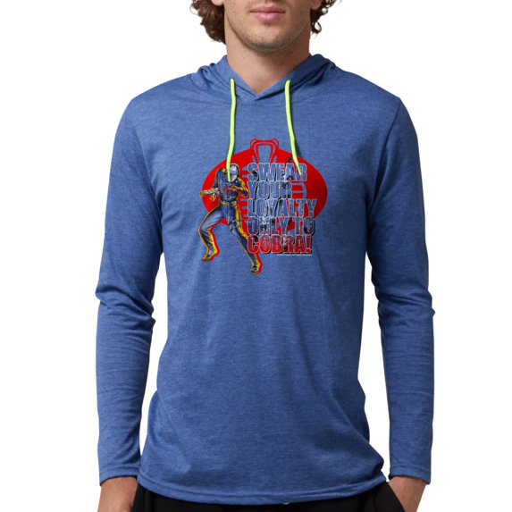 CafePress - Cobra Commander Long Sleeve T Shirt - Mens Hooded Shirt