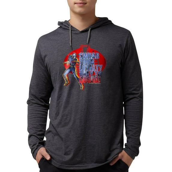 CafePress - Cobra Commander Long Sleeve T Shirt - Mens Hooded Shirt