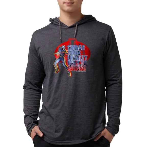 CafePress - Cobra Commander Long Sleeve T Shirt - Mens Hooded Shirt
