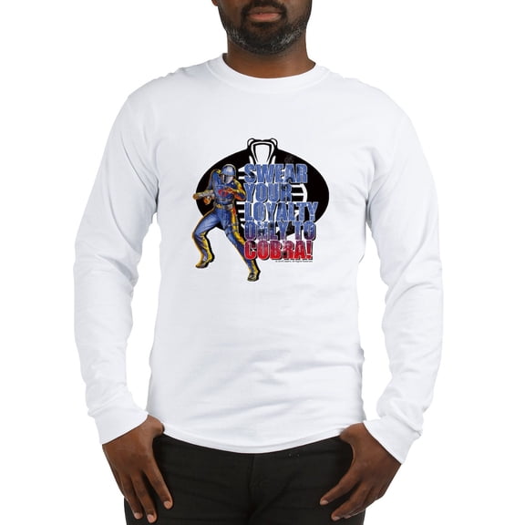 CafePress - Cobra Commander Long Sleeve T Shirt - Unisex Cotton Long Sleeve T-Shirt