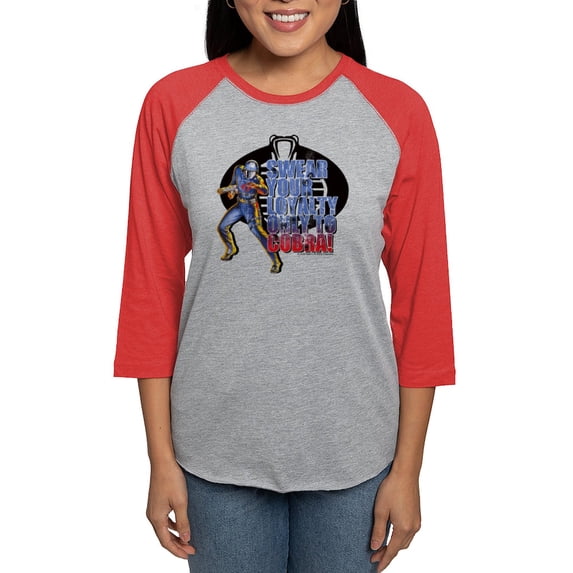 CafePress - Cobra Commander Long Sleeve T Shirt - Womens Baseball Tee