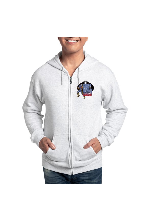 - Cobra Commander Sweatshirt - Zip Hoodie, Classic Hooded Sweatshirt with Metal Zipper
