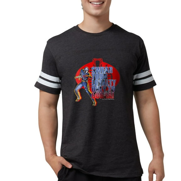CafePress - Cobra Commander T Shirt - Mens Football Shirt
