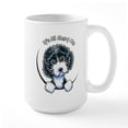 thumbnail image 1 of CafePress - Cockapoo Blk Parti IAAM Mugs - 15 oz Ceramic Large White Novelty Mug, 1 of 6