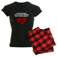 thumbnail image 1 of CafePress - Cockapoos Leave Paw Prints On Your Heart Pajamas - Women's Dark Pajamas, 1 of 4