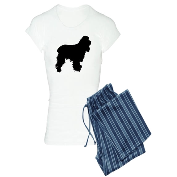 CafePress - Cocker Spaniel Silhouette - Women's Light Pajamas