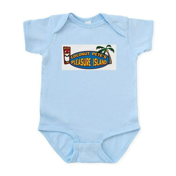 CafePress - Coconut Pete's Pleasure Islan Infant Bodysuit - Baby Light Bodysuit, Size Newborn - 24 Months