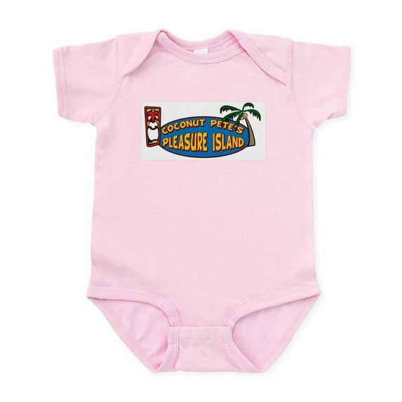 CafePress - Coconut Pete's Pleasure Islan Infant Bodysuit - Baby Light Bodysuit, Size Newborn - 24 Months