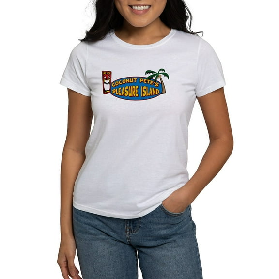 CafePress - Coconut Pete's Pleasure Islan Women's T Shirt - Women's Classic T-Shirt