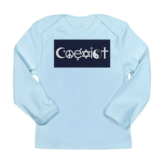 CafePress - Coexist Long Sleeve T Shirt - Long Sleeve Infant T-Shirt