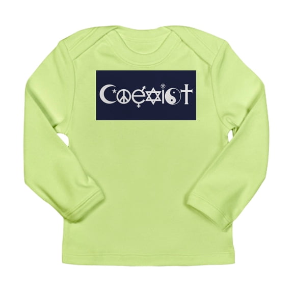 CafePress - Coexist Long Sleeve T Shirt - Long Sleeve Infant T-Shirt