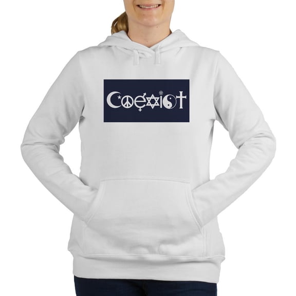 CafePress - Coexist Sweatshirt - Women's Hooded Sweatshirt