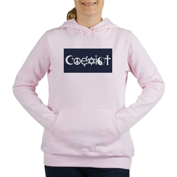CafePress - Coexist Sweatshirt - Women's Hooded Sweatshirt