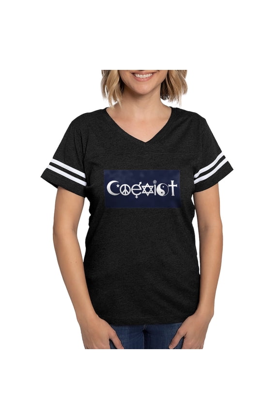 - Coexist T Shirt - Womens Football Shirt