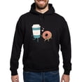 thumbnail image 1 of CafePress - Coffe & Doughut Hoodie - Pullover Hoodie, Classic, Comfortable Hooded Sweatshirt, 1 of 4