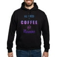 thumbnail image 1 of CafePress - Coffee And Mascara Hoodie (Dark) - Pullover Hoodie, Classic, Comfortable Hooded Sweatshirt, 1 of 4