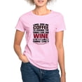 thumbnail image 1 of CafePress - Coffee And Wine Women's Classic T Shirt - Women's Classic T-Shirt, 1 of 4