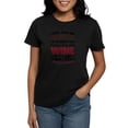 thumbnail image 1 of CafePress - Coffee And Wine Women's Classic T Shirt - Women's Traditional Fit Dark T-Shirt, 1 of 4