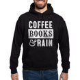 thumbnail image 1 of CafePress - Coffee Books And Rain Hoodie - Pullover Hoodie, Classic, Comfortable Hooded Sweatshirt, 1 of 4