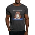 thumbnail image 1 of CafePress - Coffee Cat Dark T Shirt - Men's Classic Graphic Cotton T-Shirt, 1 of 4