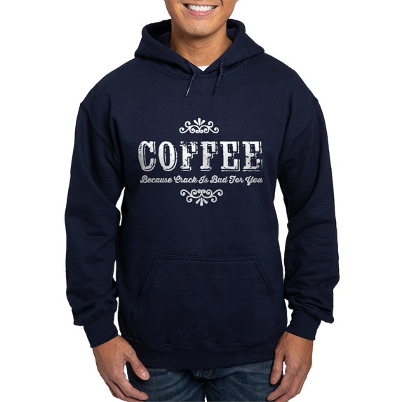 CafePress - Coffee Crack Hoodie - Pullover Hoodie, Classic, Comfortable Hooded Sweatshirt