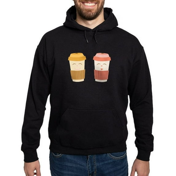 CafePress - Coffee Cups Hoodie - Pullover Hoodie, Classic, Comfortable Hooded Sweatshirt