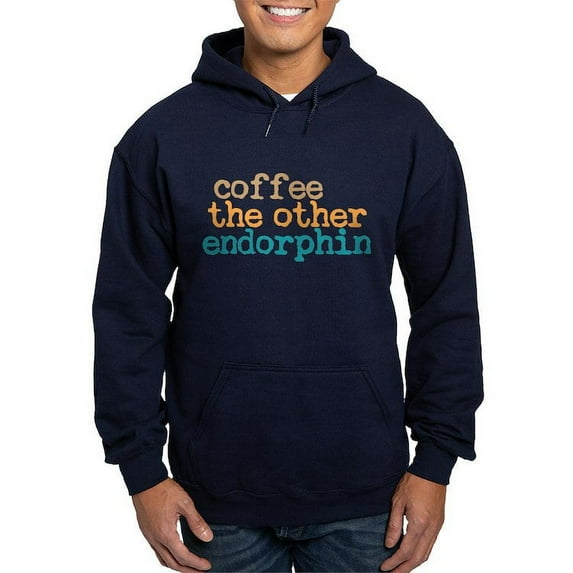 CafePress - Coffee Endorphin Hoodie (Dark) - Pullover Hoodie, Classic, Comfortable Hooded Sweatshirt