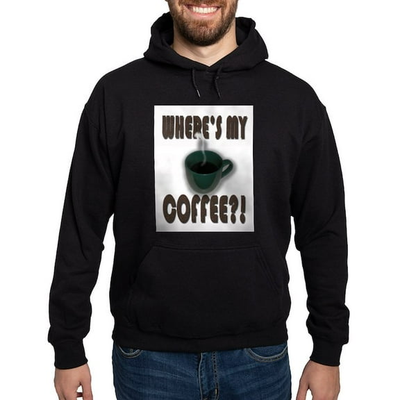 CafePress - Coffee Hoodie (Dark) - Pullover Hoodie, Classic, Comfortable Hooded Sweatshirt