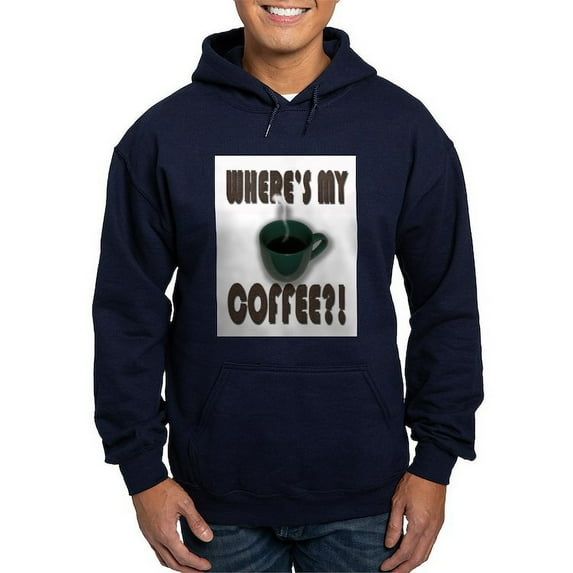 CafePress - Coffee Hoodie (Dark) - Pullover Hoodie, Classic, Comfortable Hooded Sweatshirt