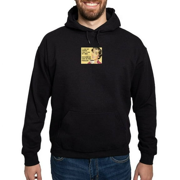 CafePress - Coffee Like My Men Hoodie (Dark) - Pullover Hoodie, Classic, Comfortable Hooded Sweatshirt