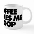 thumbnail image 1 of CafePress - Coffee Makes Me Poop Mugs - 20 Oz White Ceramic Mega Mug, 1 of 5