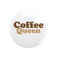 thumbnail image 1 of CafePress - Coffee Queen Magnet - 2.25" Round Magnet, Refrigerator Magnet, Button Magnet Style, 1 of 4