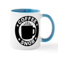thumbnail image 1 of CafePress - Coffee Snob - 11 oz Ceramic Mug - Novelty Coffee Tea Cup, 1 of 4