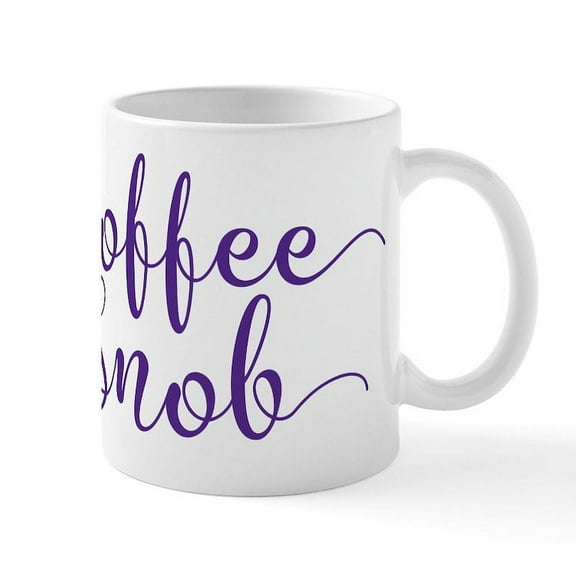 CafePress - Coffee Snob - 11 oz Ceramic Mug - Novelty Coffee Tea Cup