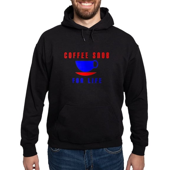 CafePress - Coffee Snob Hoodie (Dark) - Pullover Hoodie, Classic, Comfortable Hooded Sweatshirt