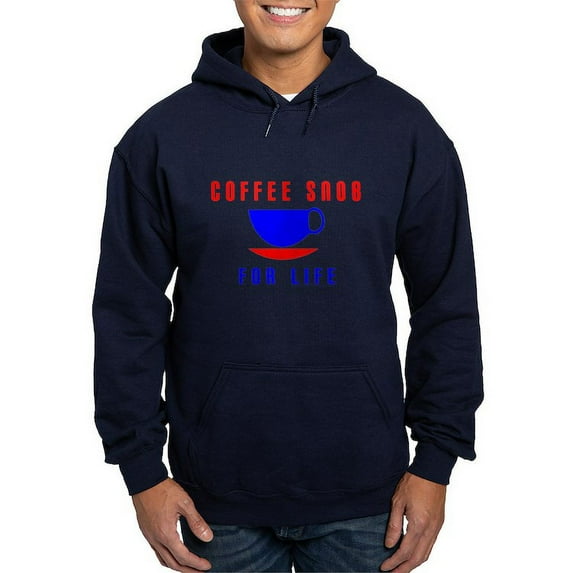 CafePress - Coffee Snob Hoodie (Dark) - Pullover Hoodie, Classic, Comfortable Hooded Sweatshirt