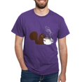 thumbnail image 1 of CafePress - Coffee Squirrel Dark T Shirt - Men's Classic Graphic Cotton T-Shirt, 1 of 4