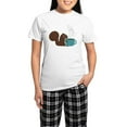 thumbnail image 1 of CafePress - Coffee Squirrel Women's Light Pajamas - Women's Short Sleeve Print T-Shirt and Pants Light Cotton Pajama Set, 1 of 7