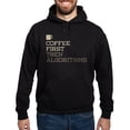 thumbnail image 1 of CafePress - Coffee Then Algorithms Hoodie (Dark) - Pullover Hoodie, Classic, Comfortable Hooded Sweatshirt, 1 of 4