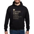 thumbnail image 1 of CafePress - Coffee Then Amateur Radio Hoodie (Dark) - Pullover Hoodie, Classic, Comfortable Hooded Sweatshirt, 1 of 4