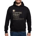 thumbnail image 1 of CafePress - Coffee Then Anatomy Hoodie (Dark) - Pullover Hoodie, Classic, Comfortable Hooded Sweatshirt, 1 of 4