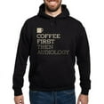 thumbnail image 1 of CafePress - Coffee Then Audiology Hoodie (Dark) - Pullover Hoodie, Classic, Comfortable Hooded Sweatshirt, 1 of 4