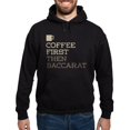 thumbnail image 1 of CafePress - Coffee Then Baccarat Hoodie (Dark) - Pullover Hoodie, Classic, Comfortable Hooded Sweatshirt, 1 of 4