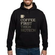 CafePress - Coffee Then Biotech Hoodie (Dark) - Pullover Hoodie, Classic, Comfortable Hooded Sweatshirt