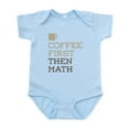 thumbnail image 1 of CafePress - Coffee Then Math Body Suit - Baby Light Bodysuit, Size Newborn - 24 Months, 1 of 4
