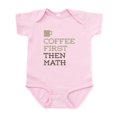 thumbnail image 1 of CafePress - Coffee Then Math Body Suit - Baby Light Bodysuit, Size Newborn - 24 Months, 1 of 4