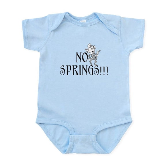CafePress - Coilynosprings Body Suit - Baby Light Bodysuit, Size Newborn - 24 Months