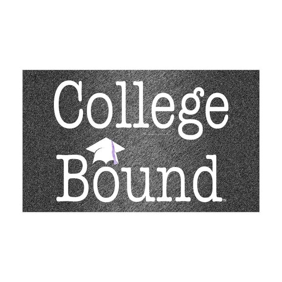 CafePress - College Bound - 35x21 Wall Decal