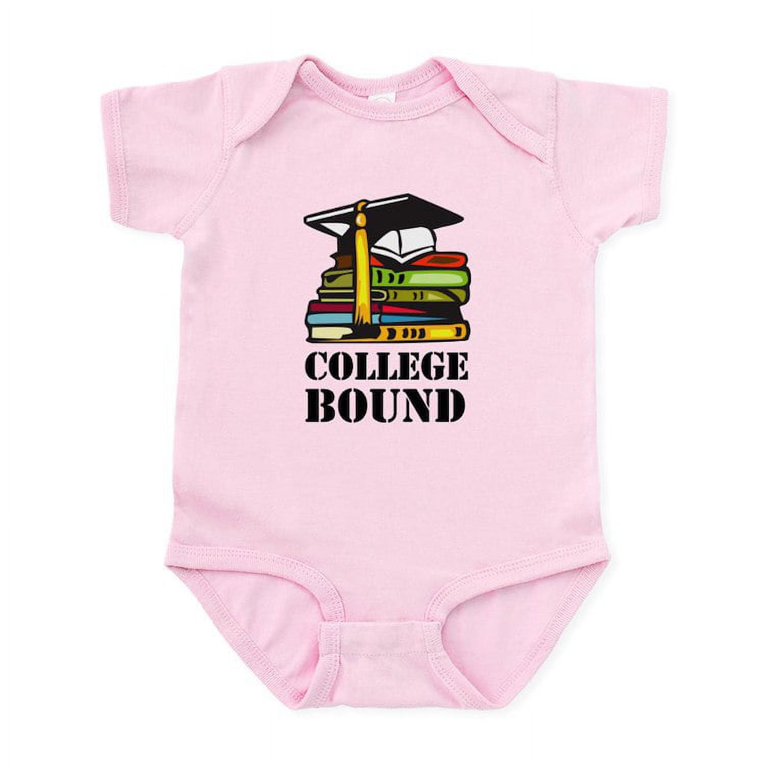 CafePress - College Bound Infant Onesie Tinky - Baby Light Bodysuit, Size Newborn - 24 Months
